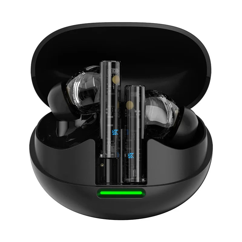 KZ Carol  Pro ANC True Wireless TWS Bluetooth 5.4 Earphone 6 Mics Active Noise Canceling in-Ear waterproof Stereo Earbuds