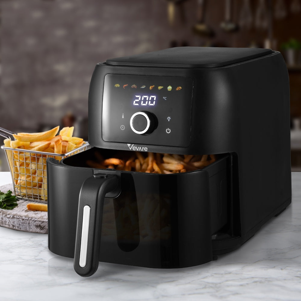 Digital Touch Air Fryer Oven Oil-Free Cooker 8L 1700W