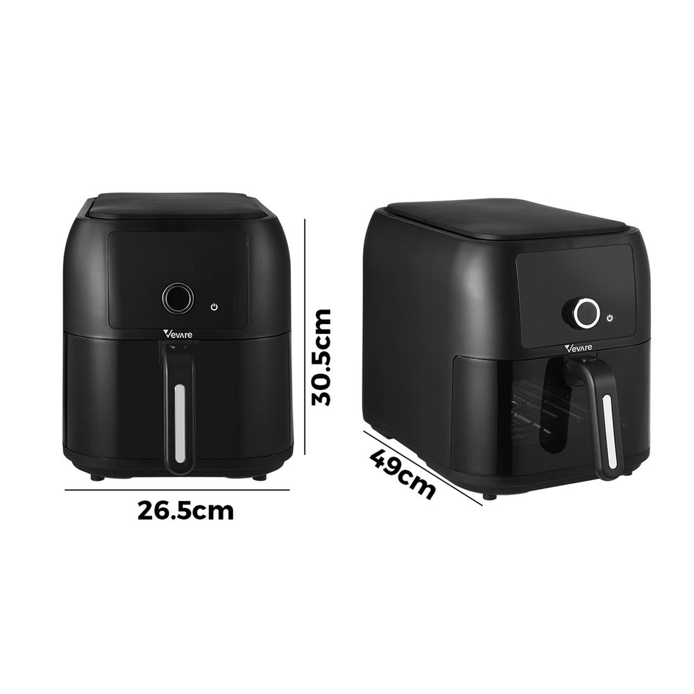 Digital Touch Air Fryer Oven Oil-Free Cooker 8L 1700W