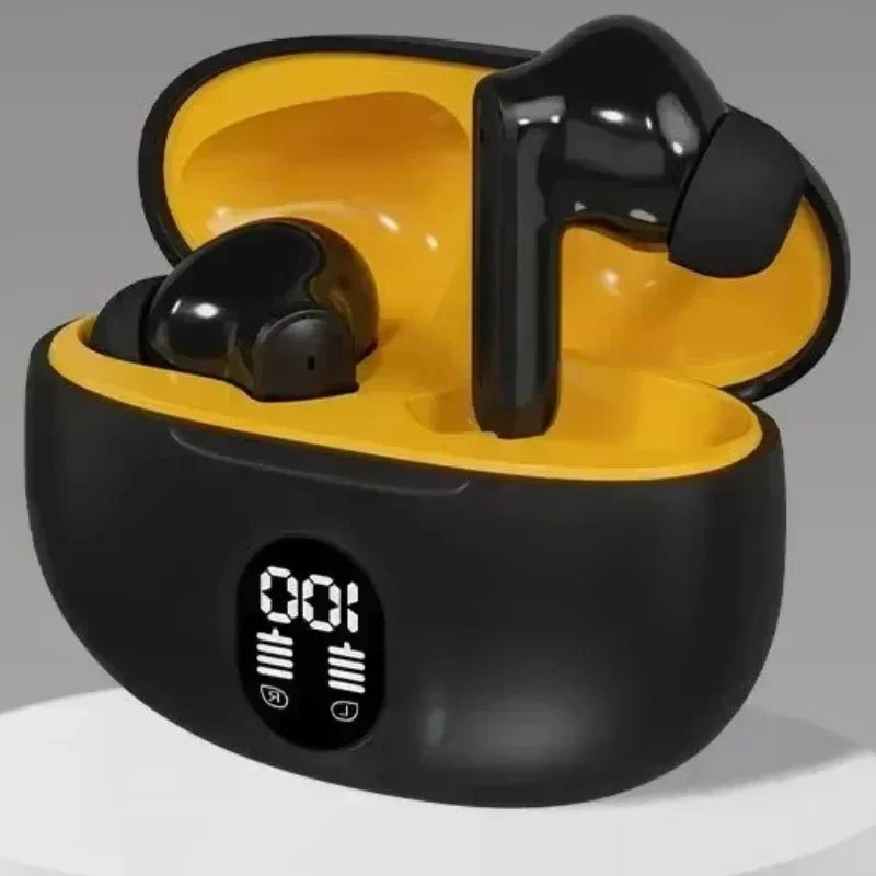 TWS Wireless Headphones Game Bluetooth Headphones with Microphone Noise Reduction High Fidelity Bass Earphones