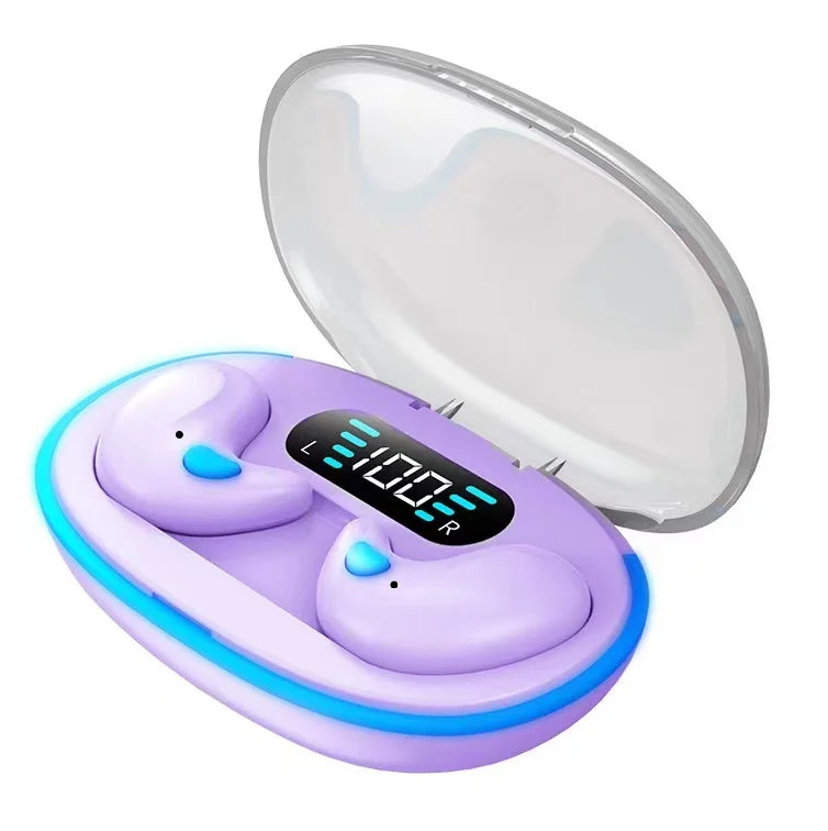 Bluetooth Wireless Headphones Earbuds Ear Hooks Bluetooth Earphones Bass Noise Reduction Earbuds HiFi Stereo Headsets