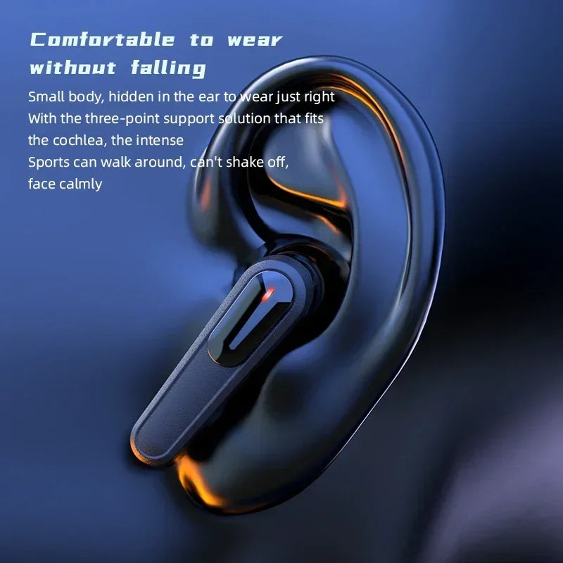 TWS Fone Bluetooth 5.3 Earphones Wireless Headphones HiFi Stereo Headset with Mic LED Display Sports Earbuds for smartphones