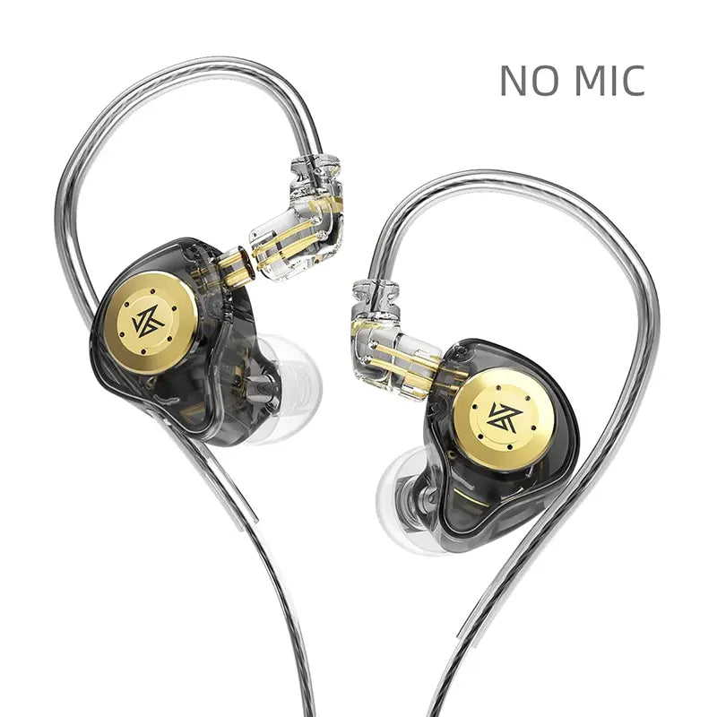 KZ EDX PRO 10mm Dual Magnetic Circuit Dynamic Drive Earphone HIFI Bass Earbud Sport Noise Cancelling Headset KZ ZSTX ZSN PRO ZAS