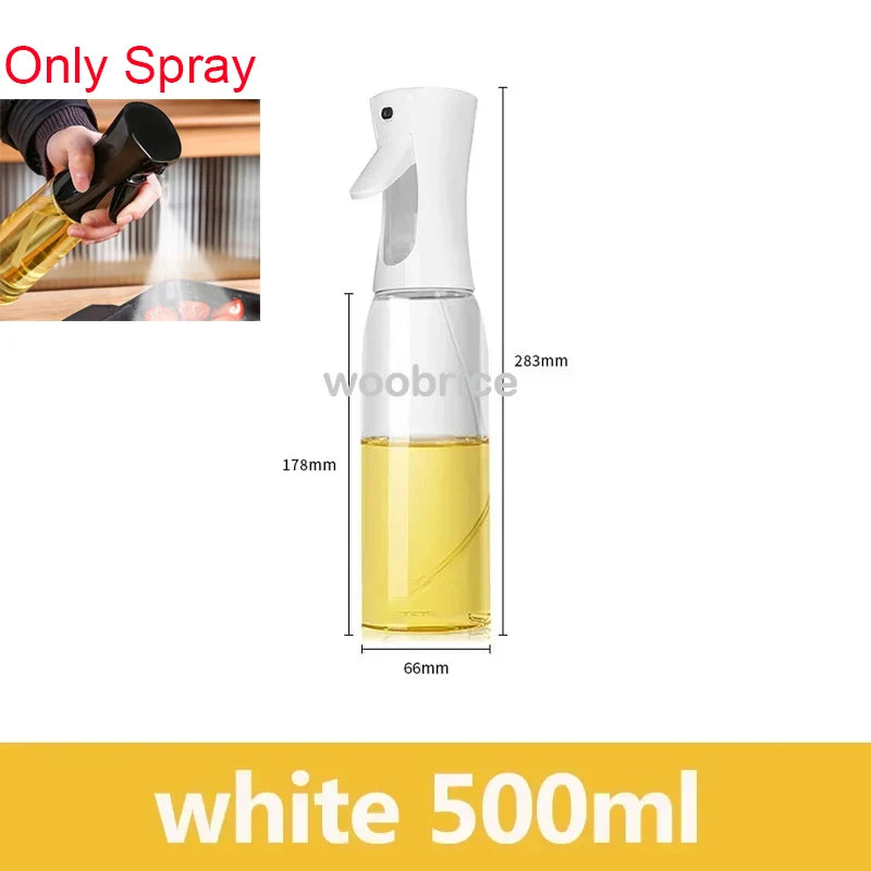 Plastic Spray Oil Sprayer Bottle Spray Oil Dispenser Oil Jar Cruet BBQ Kitchen Baking Roasting Picnic Kitchen Tool
